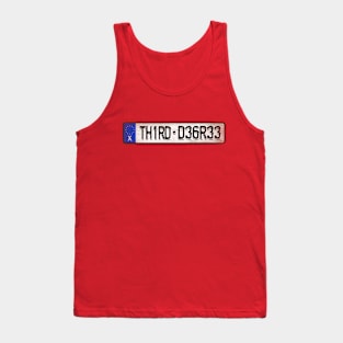 Third Degree Tank Top